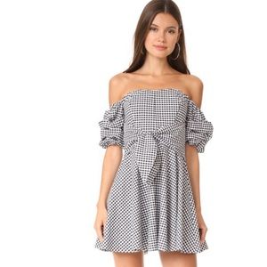 Amanda Uprichard Austin Gingham Dress NWT Size L
